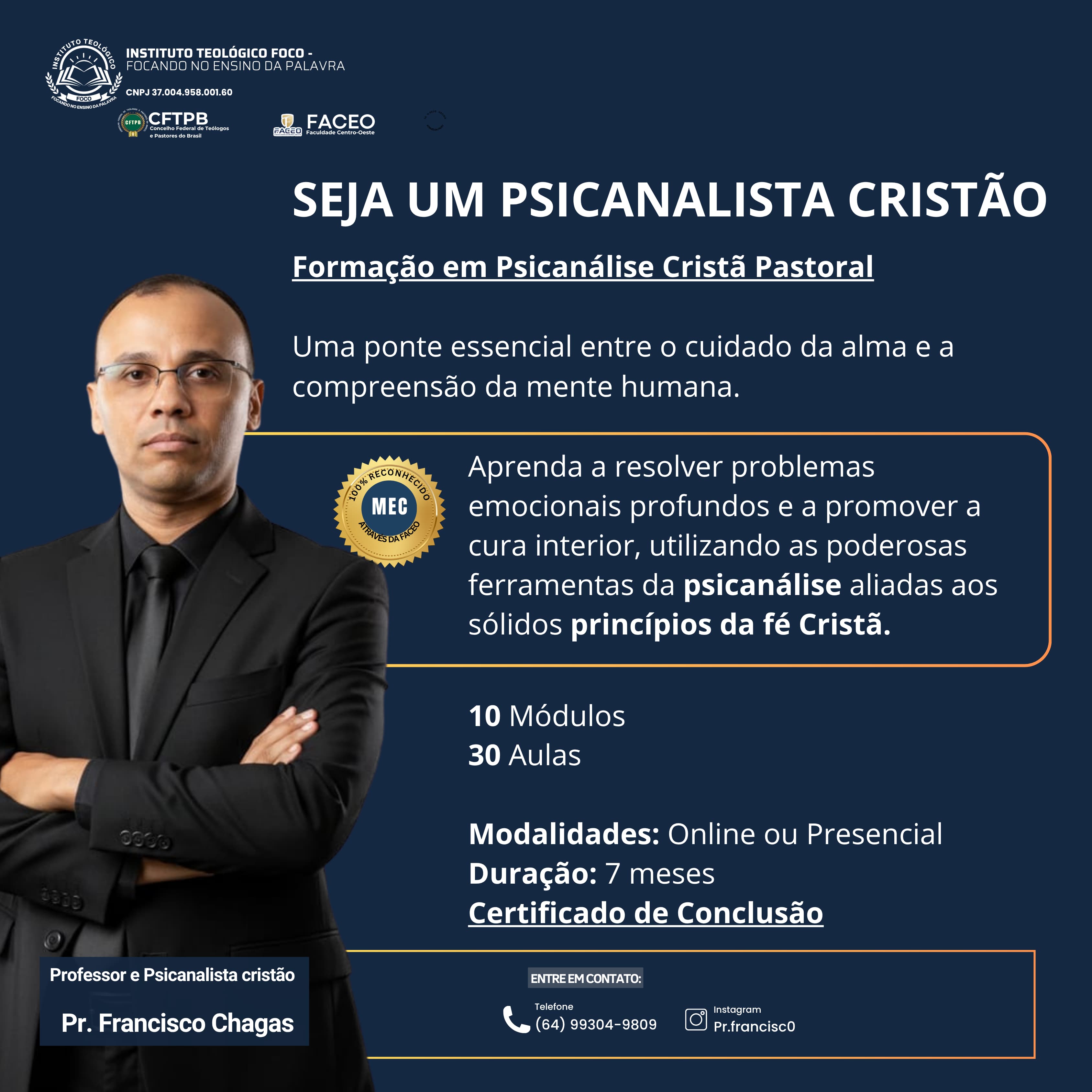Curso de Psicanálise Cristã 1